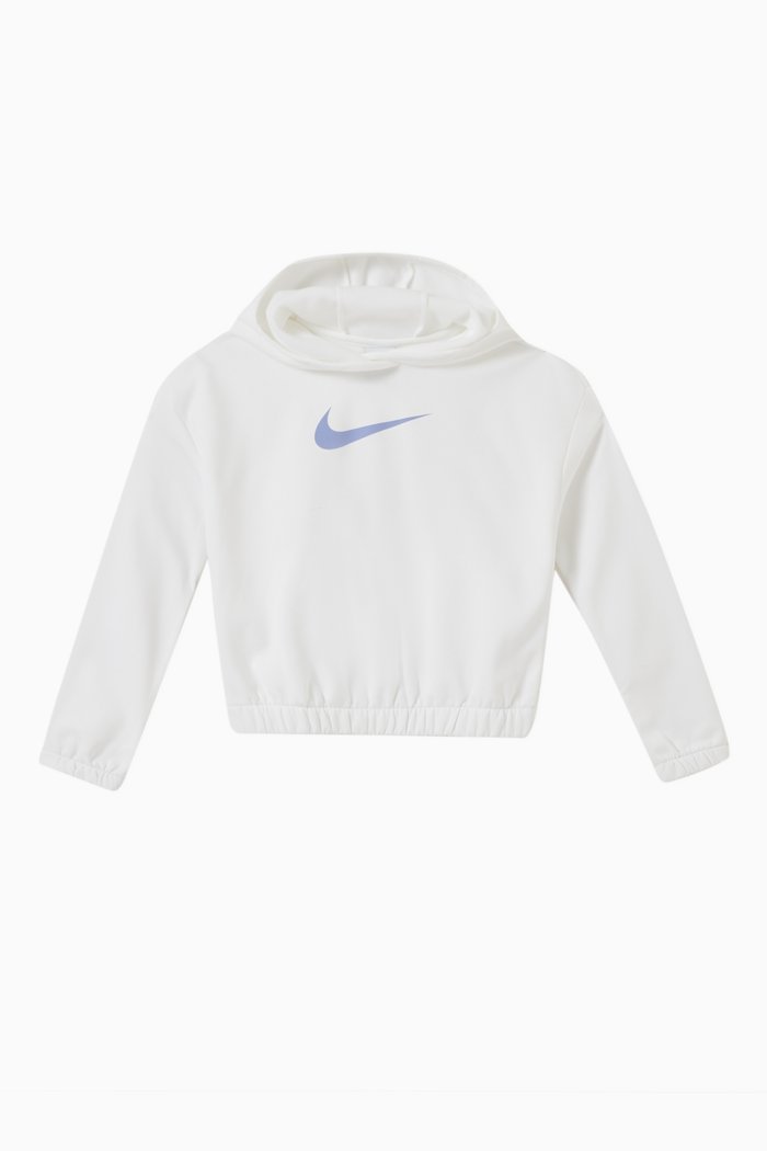 

TF Hoodie in Recycled Polyester, White