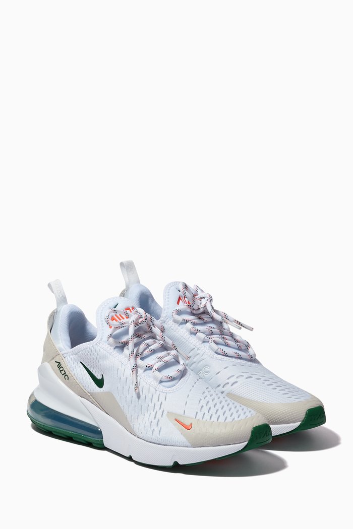 

Air Max 270 Sneakers in Knit Textile, White