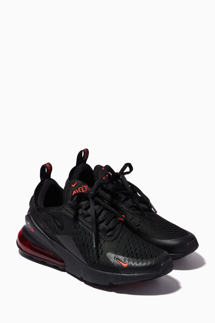 

Air Max 270 Sneakers in Knit Textile, Black