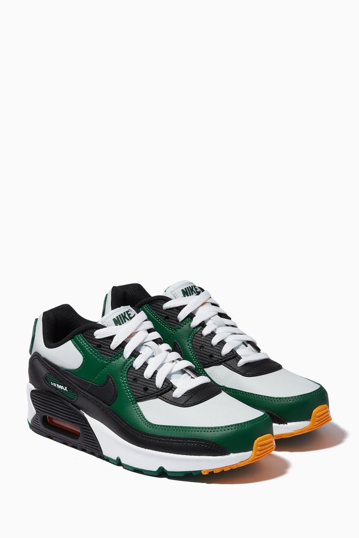

Air Max 90 LTR Sneakers in Leather, Green