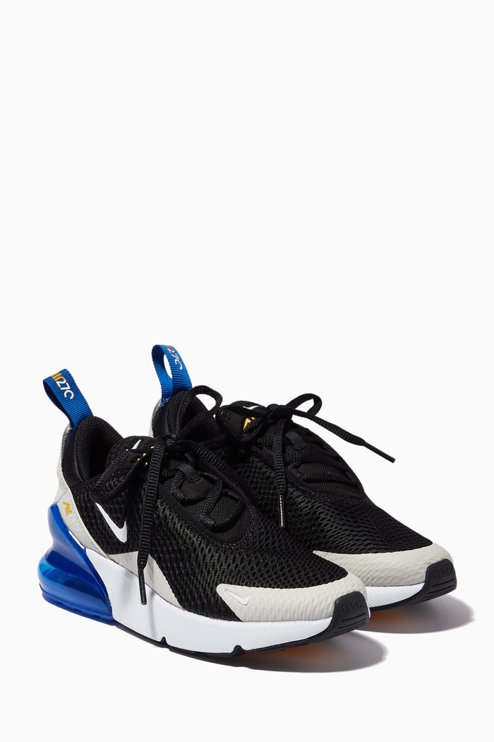 

Air Max 270 Sneakers in Knit Mesh, Black