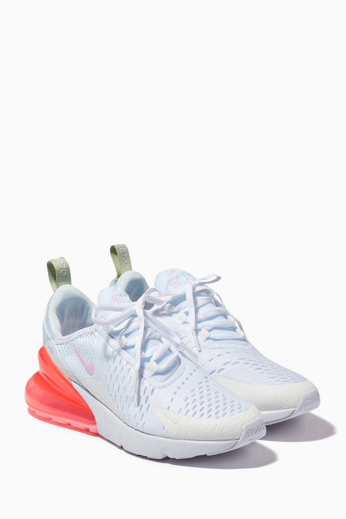 

Air Max 270 Sneakers in Knit Mesh, White