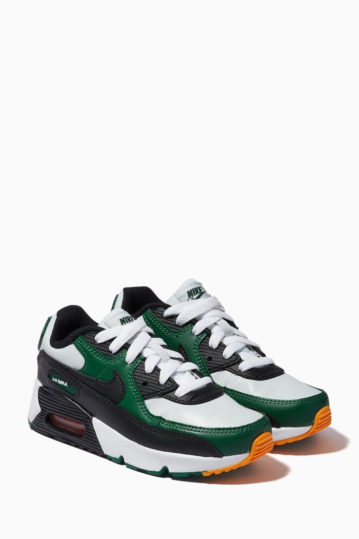

Air Max 90 LTR Sneakers in Leather, Green