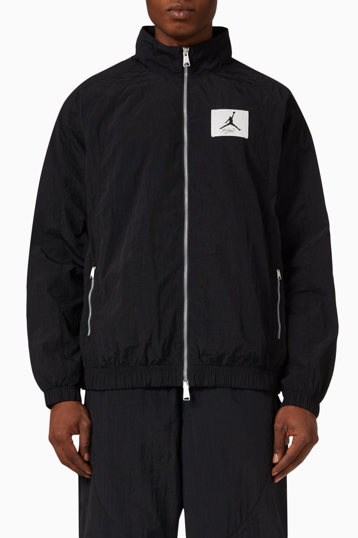 

Warm-up Jacket in Nylon, Black
