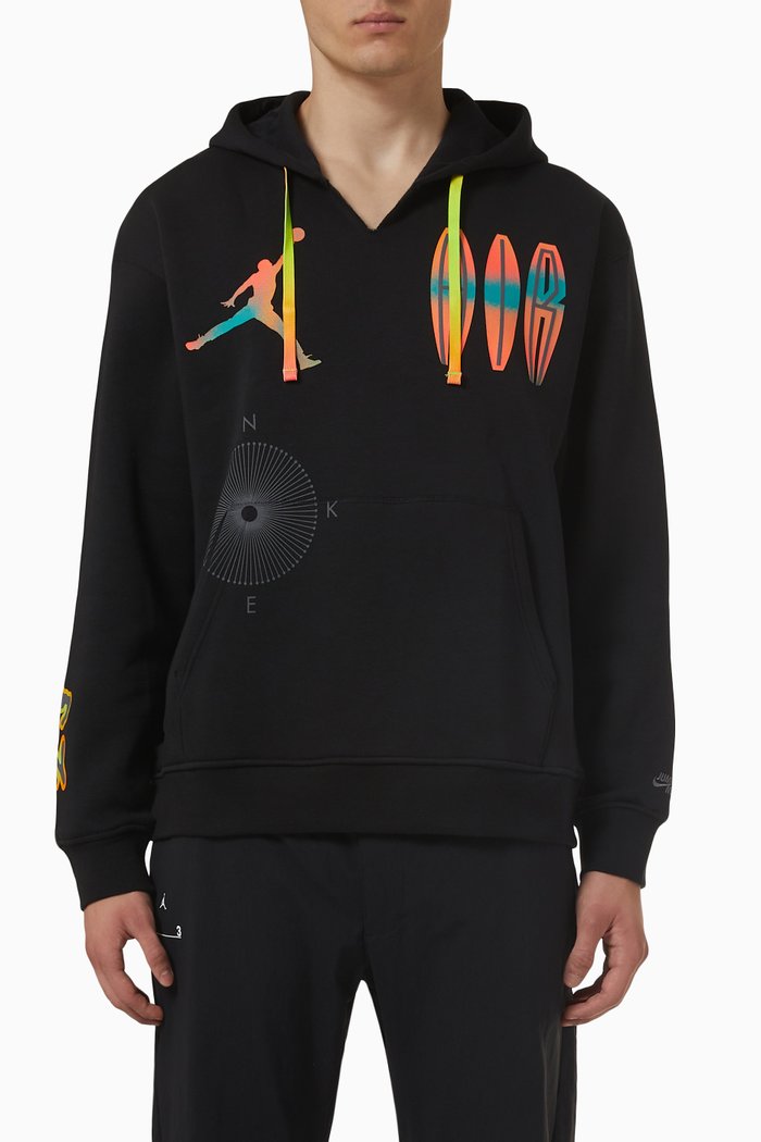 

Jordan Flight MVP Hoodie in Fleece, Black