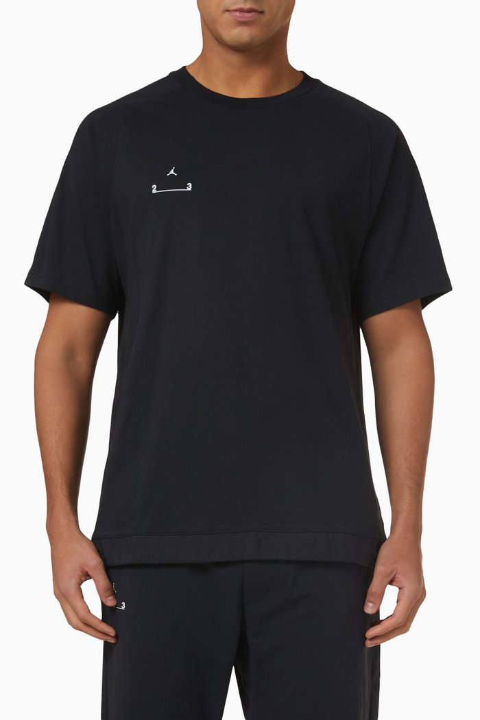 

Jordan 23 Engineered Statement T-shirt in Cotton Jersey, Black