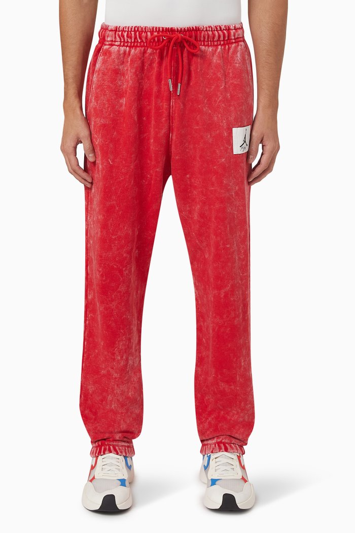 

Jordan Essential Statement Sweatpants in Cotton Fleece, Red