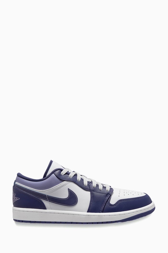 

Air Jordan 1 Low-top Sneakers in Leather, White