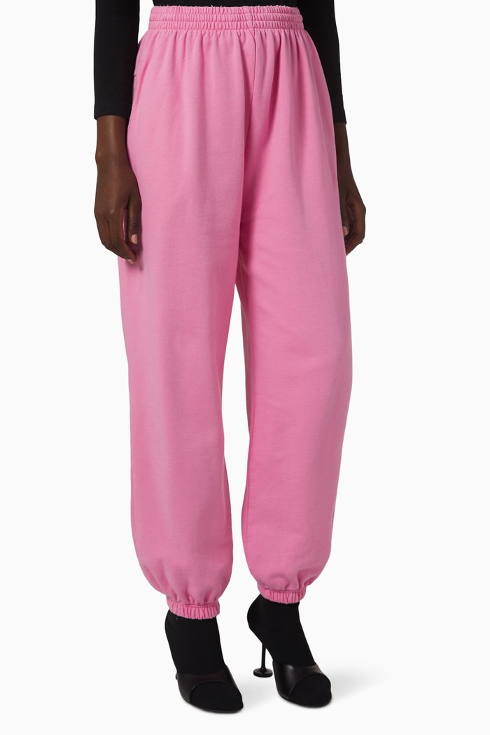 

BB Paris Icon Sweatpants in Fleece Jersey, Pink