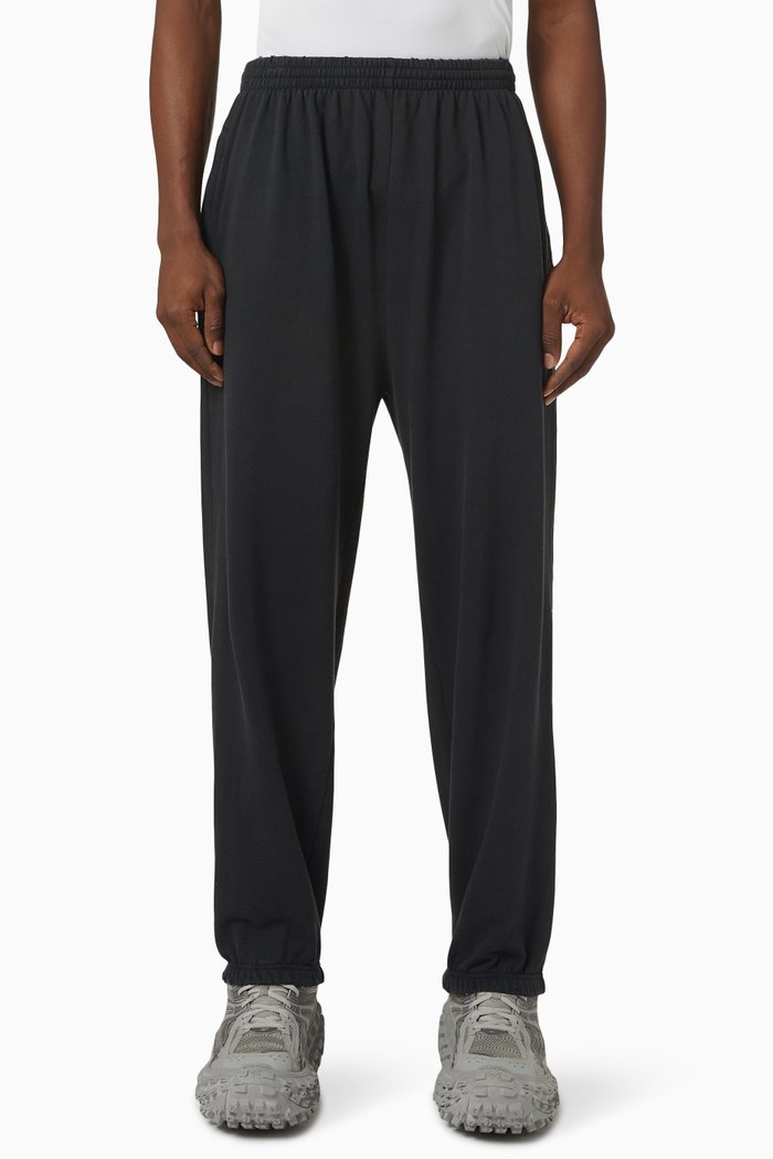 

BB Paris Icon Sweatpants in Fleece Jersey, Black