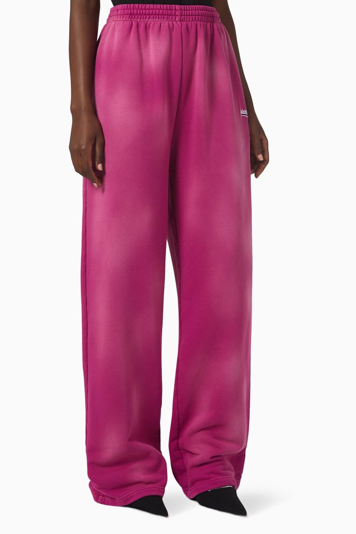 

Political Campaign Sweatpants in Fleece Jersey, Purple