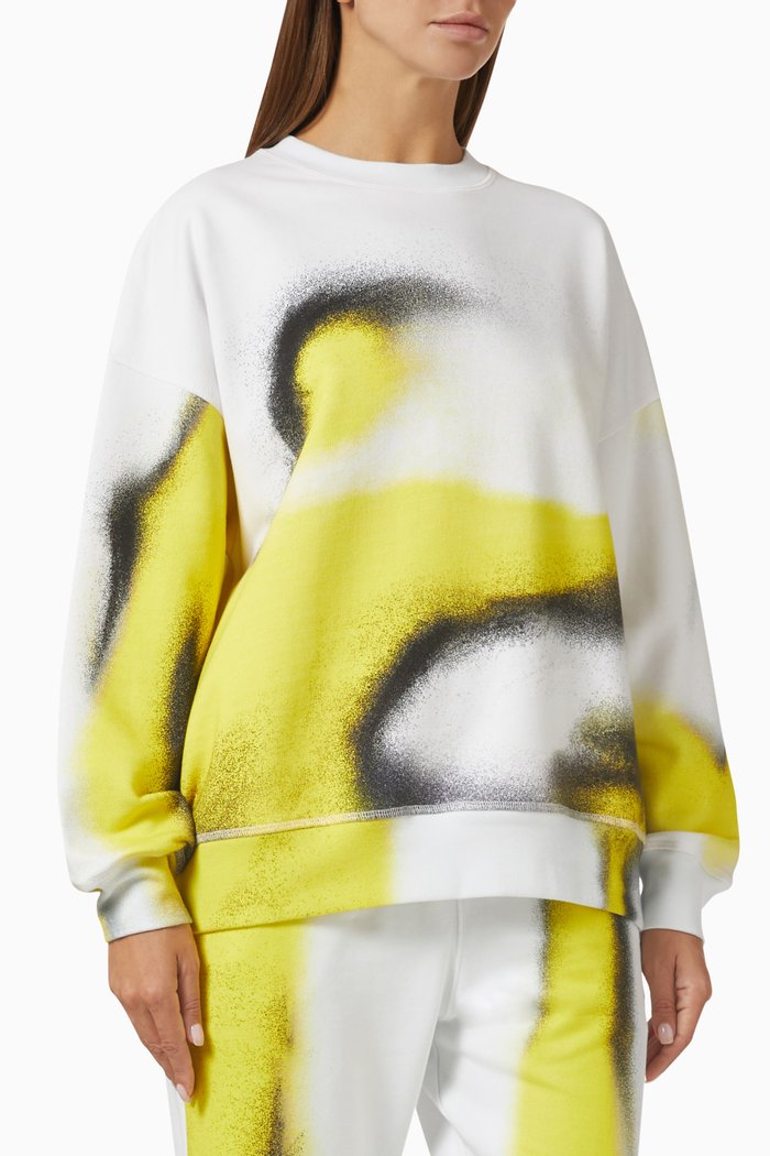 

Mushroom Spores Sweatshirt in Cotton, Multicolour