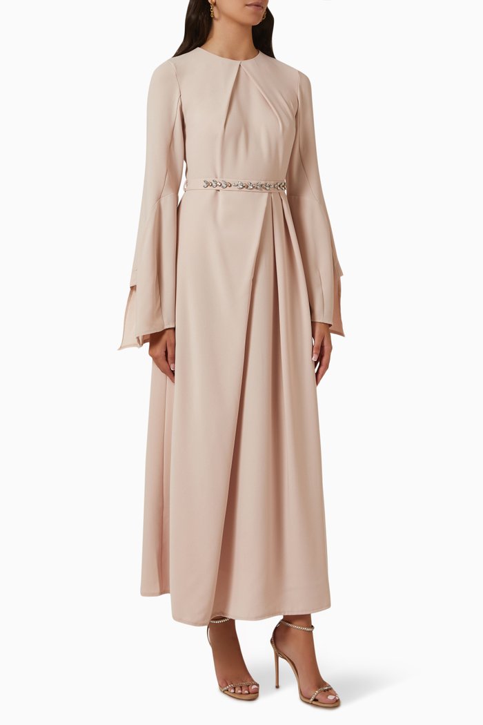 

Long Sleeve Dress, Neutral