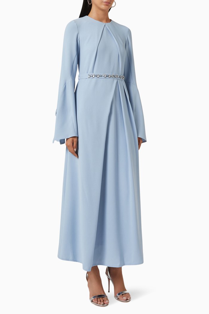 

Long Sleeve Dress, Blue
