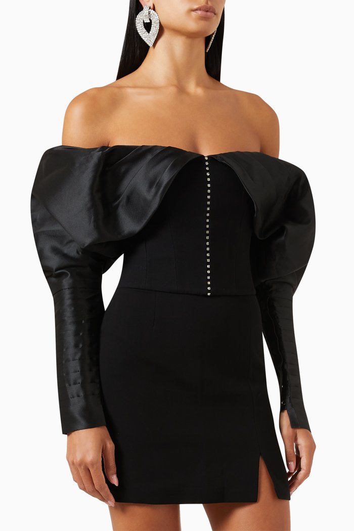 

Opera Top in Satin, Black