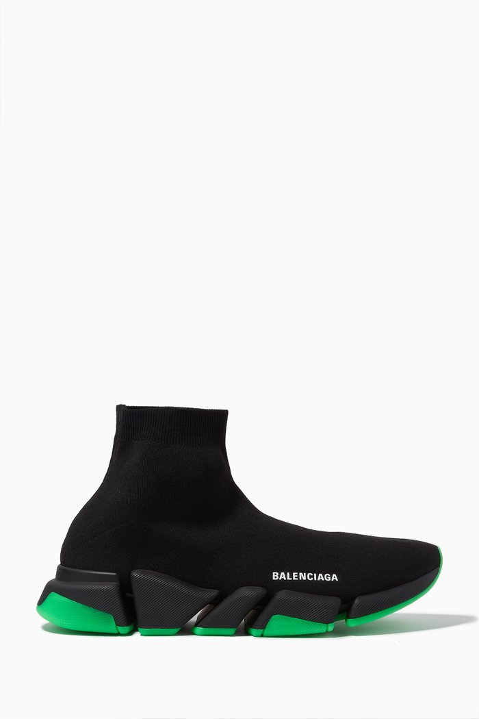 

Speed 2.0 Sneakers in Recycled Knit, Black