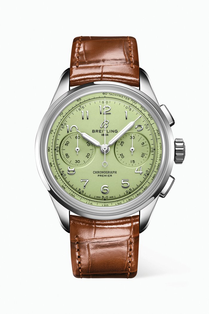 Premier B09 Chronograph Watch, Green