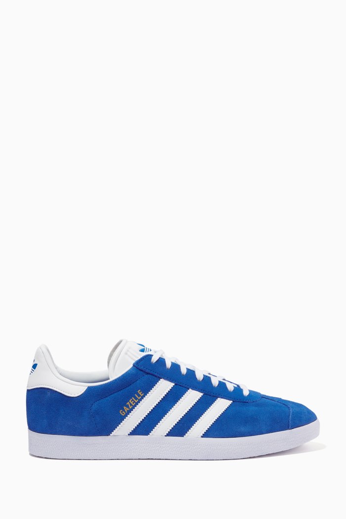 

Gazelle Sneakers in Suede, Blue