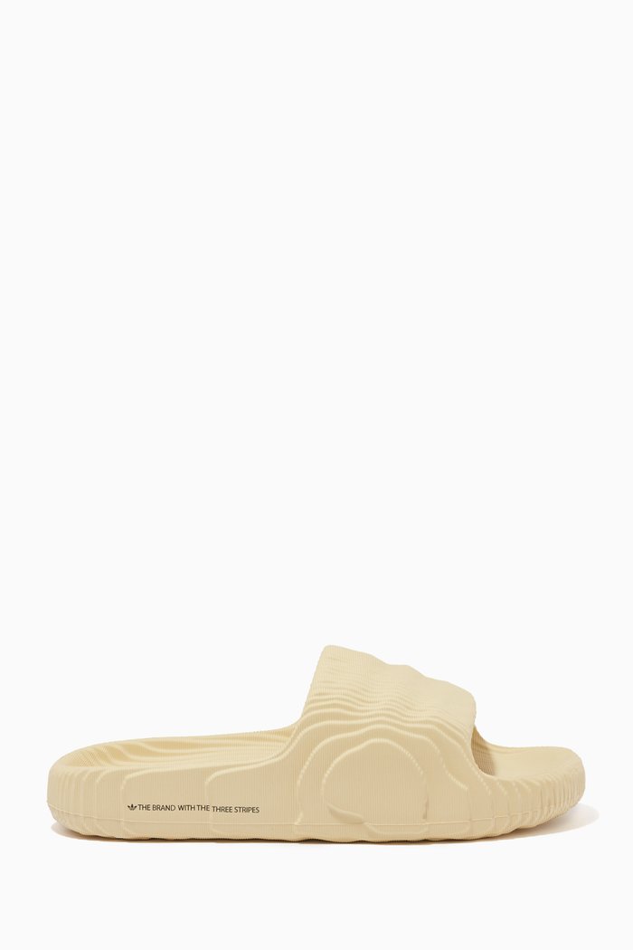 

Adilette 22 Slides in Rubber, White