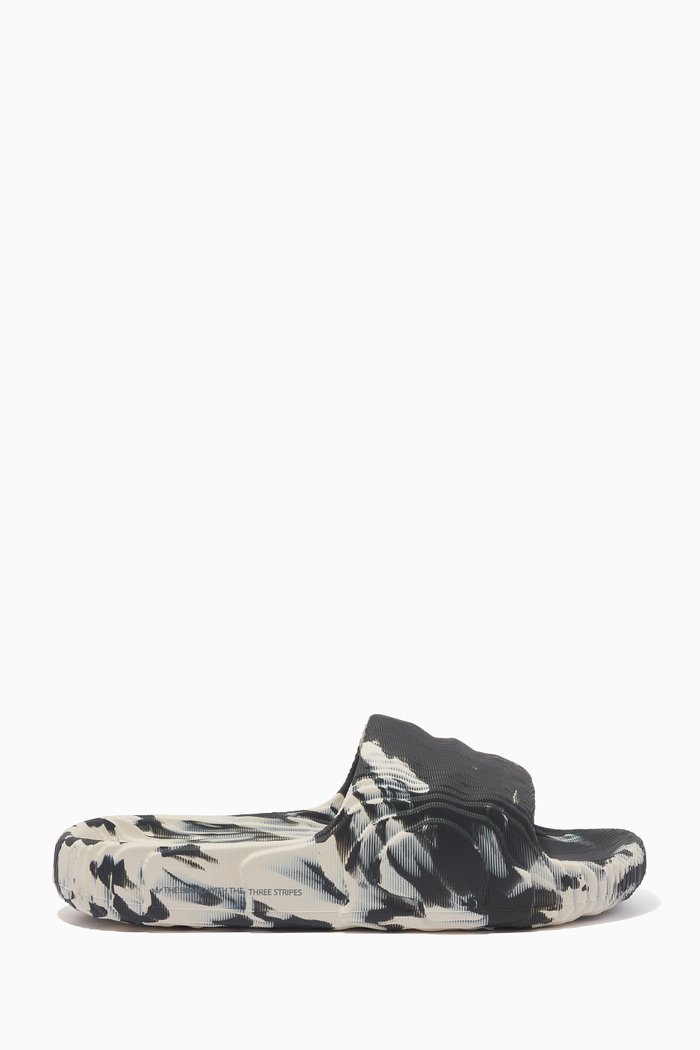 

Adilette 22 Slides in Rubber, Grey