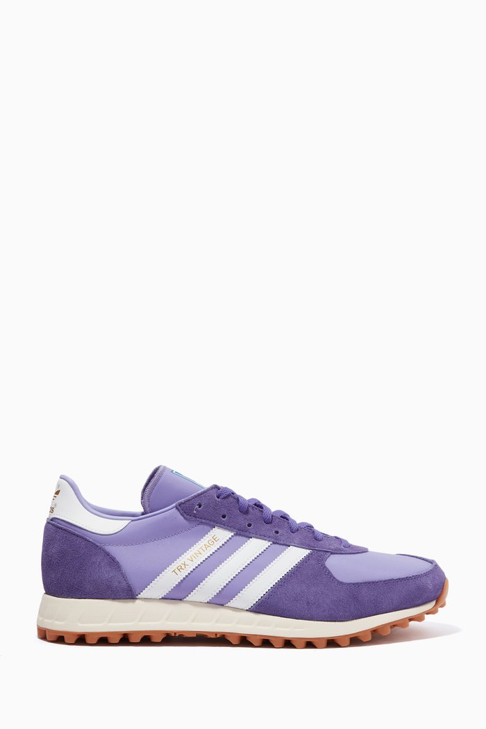 

TRX Vintage Sneakers in Textile & Suede, Grey
