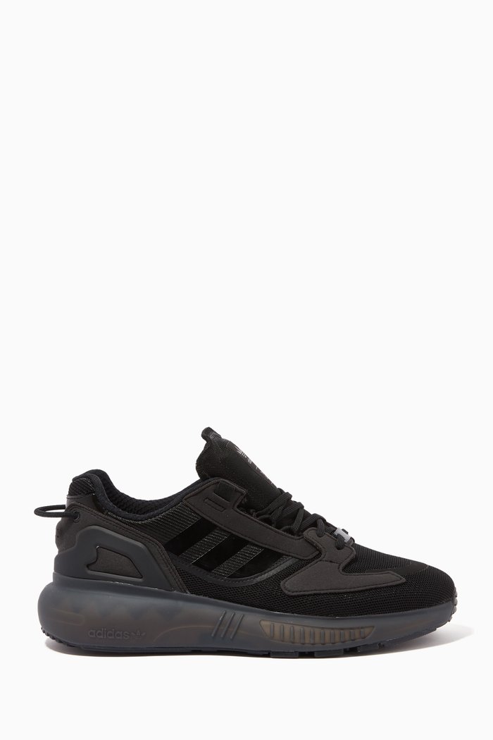 

ZX 5K Boost Sneakers in Mesh, Black