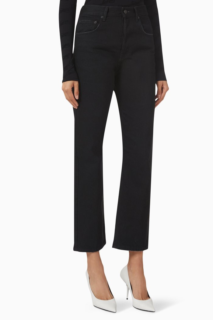 

Slim Fit Pants in Japanese Denim, Black