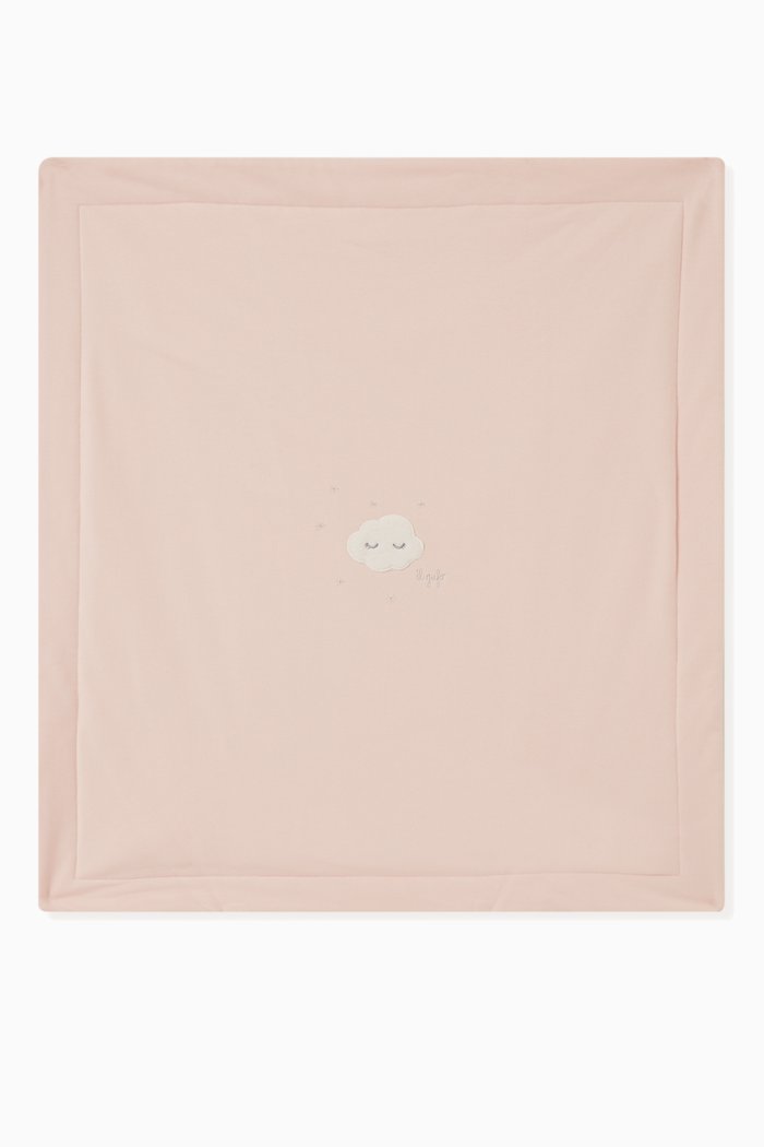 

Cloud Motif Blanket, Pink