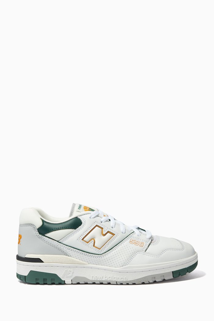 

BB550 Low-top Sneakers in Leather, White