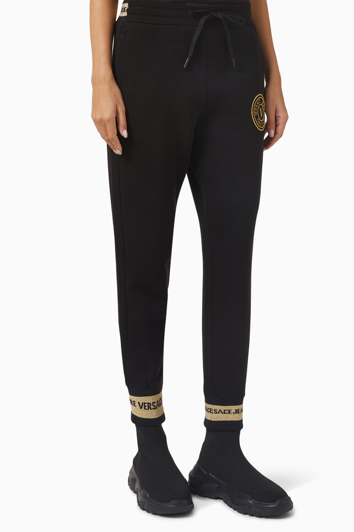 

Logo Sweatpants in Jersey, Black