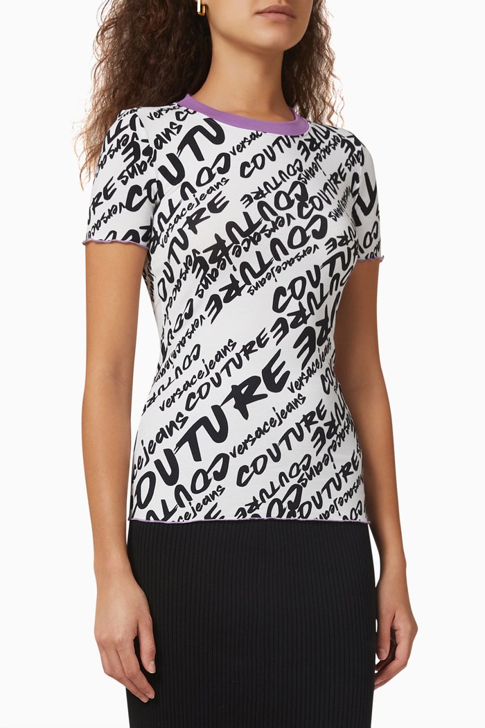 

Logo T-shirt in Cotton, Black