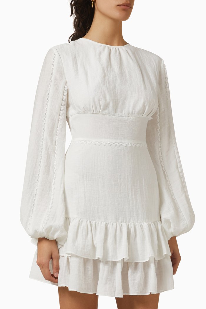 

Sinatra Mini Dress, White
