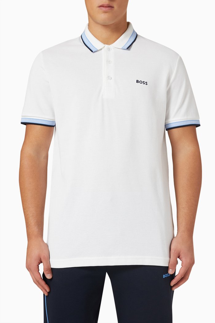 

Polo Shirt in Organic Cotton, Neutral