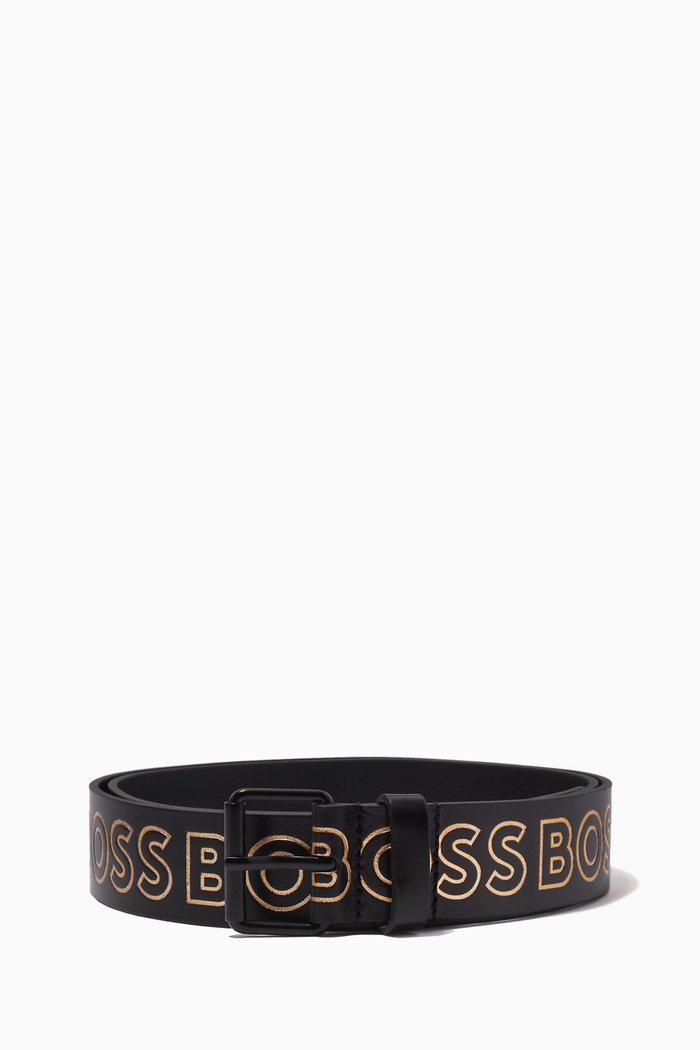 

Scott Belt in Leather, Black