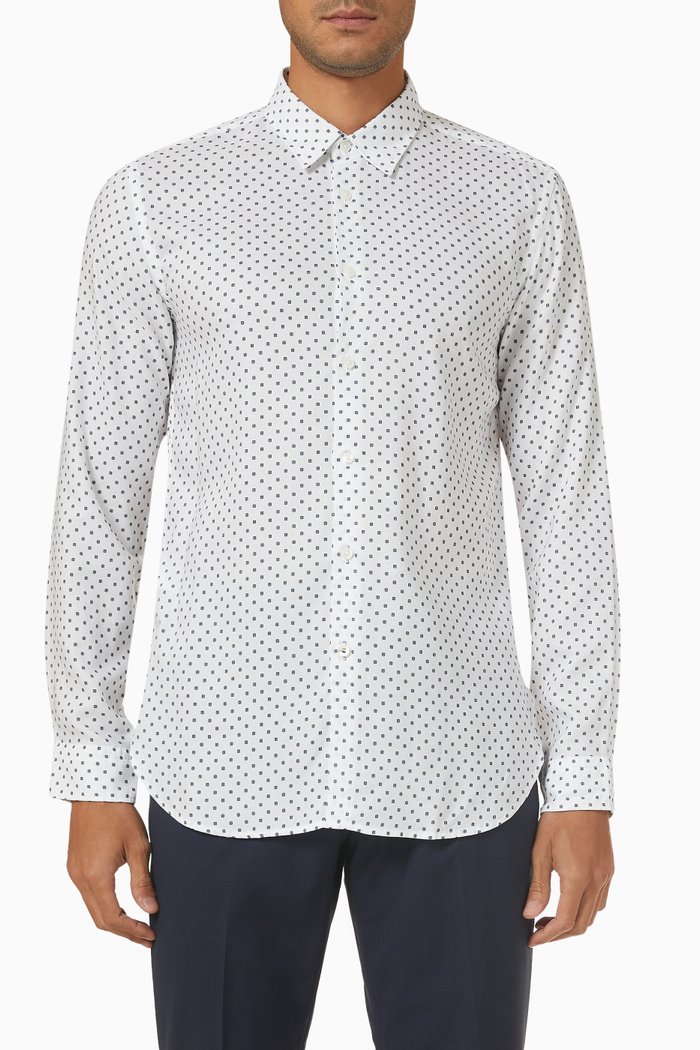 

Shirt in Cotton Flannel, Blue