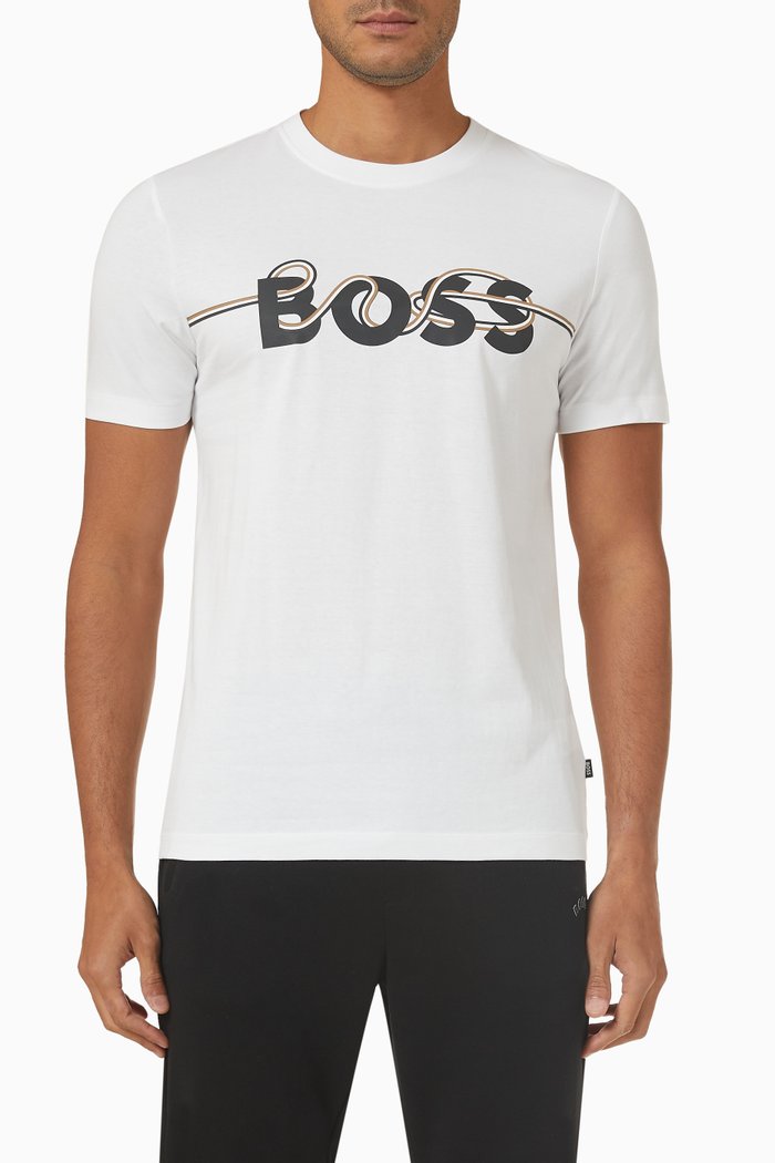 

Logo T-shirt in Cotton, White