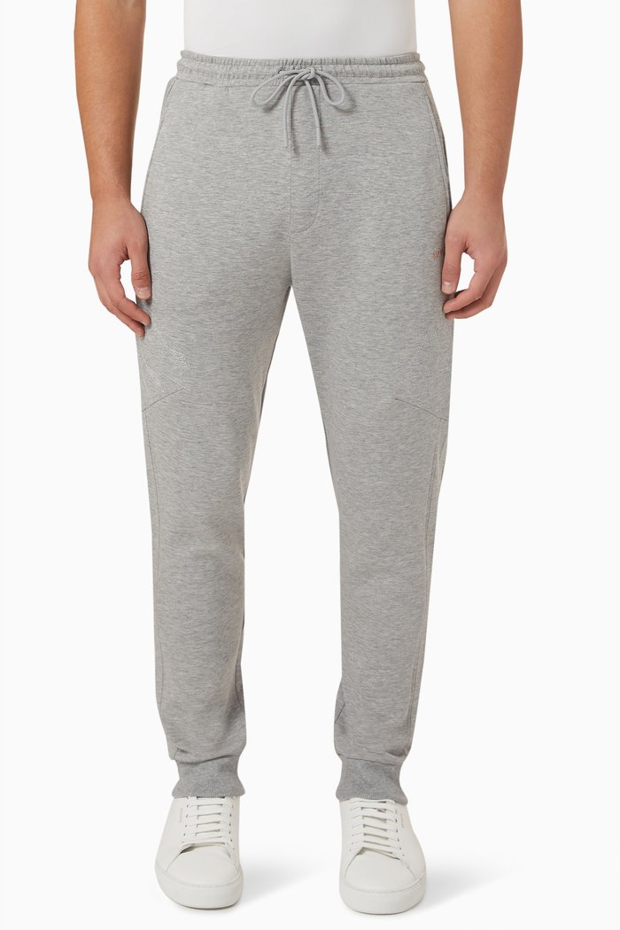 

Relaxed Sweatpants in Cotton, Grey