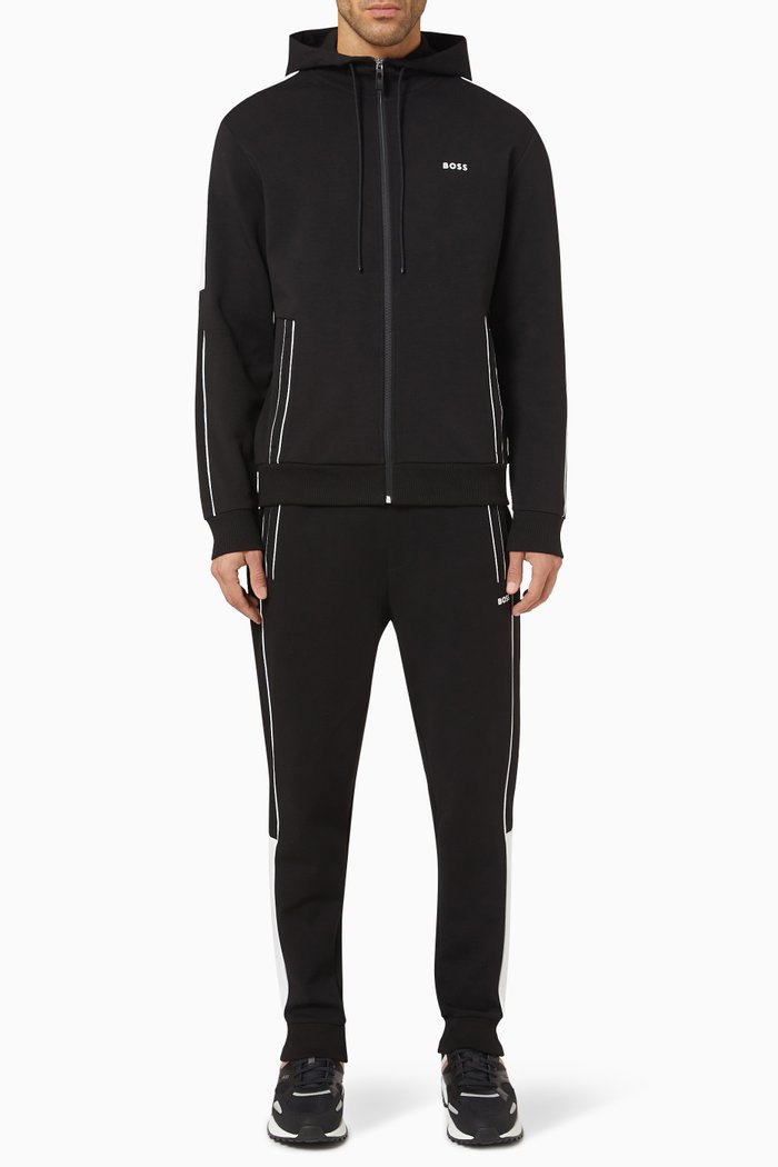 

Logo Tracksuit Set, Black