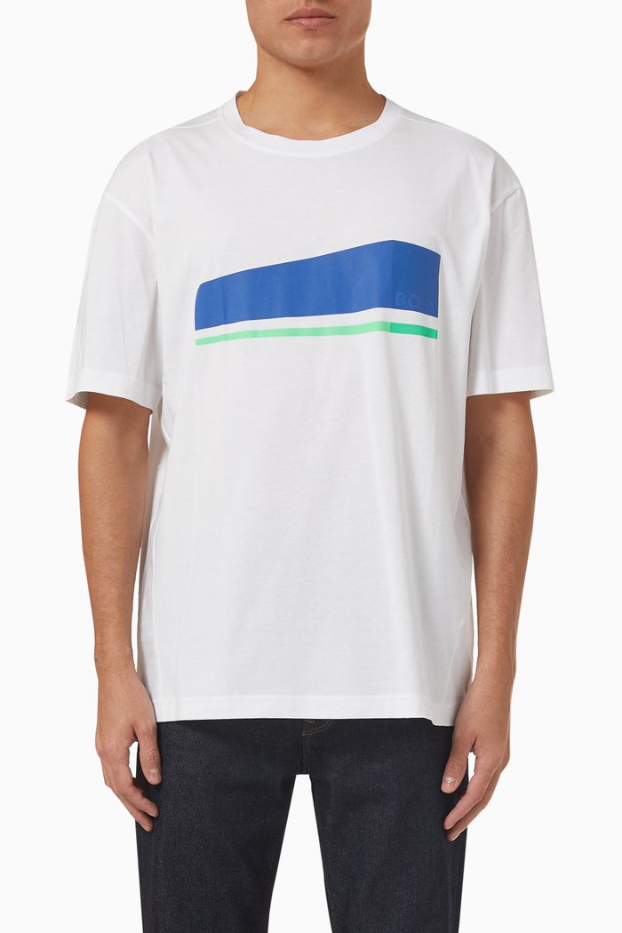 

T-shirt in Organic Cotton Jersey, White