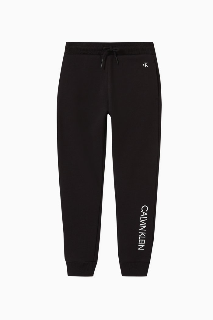 

Logo Sweatpants in Cotton, Black
