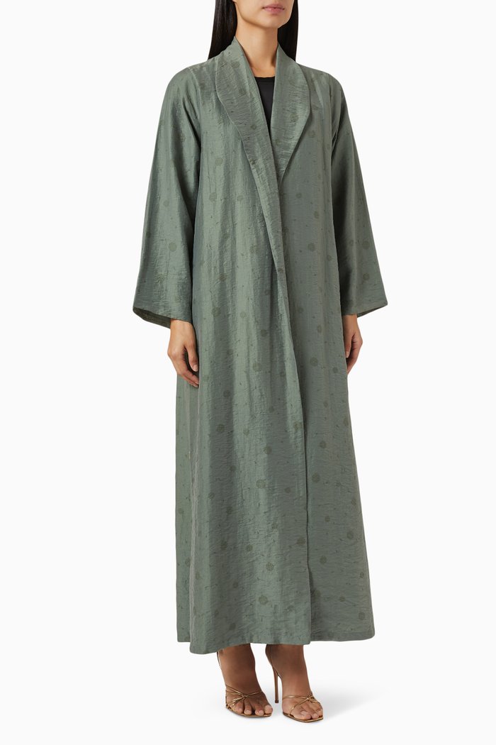 Long Sleeve Abaya, Green