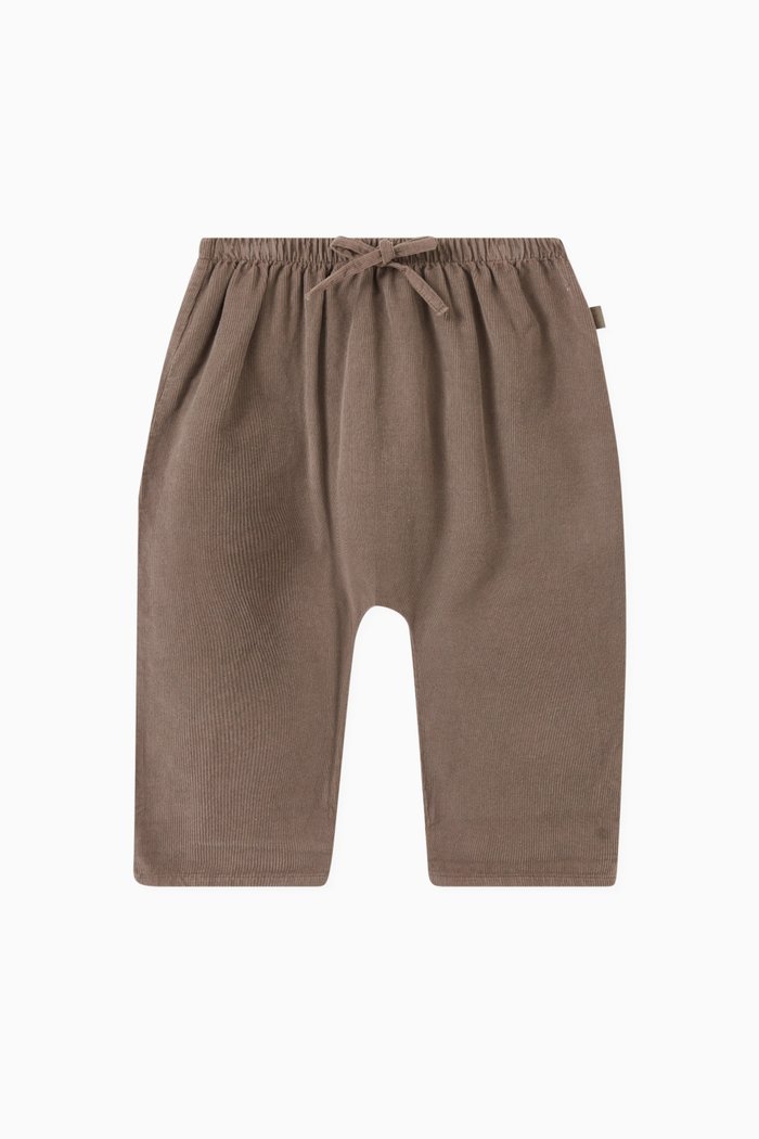 

Bow Pants in Corduroy, Brown