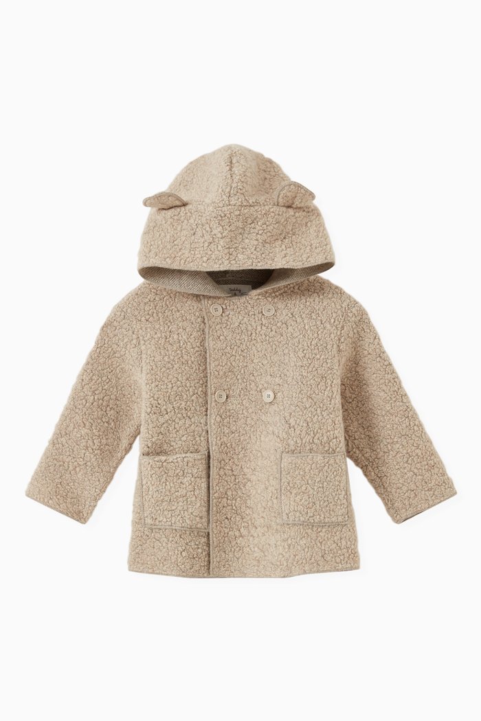 

Teddy Ears Jacket in Bouclé, Neutral