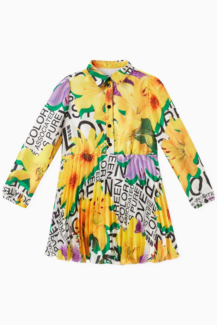 

Floral Dress in Polyester, Multicolour