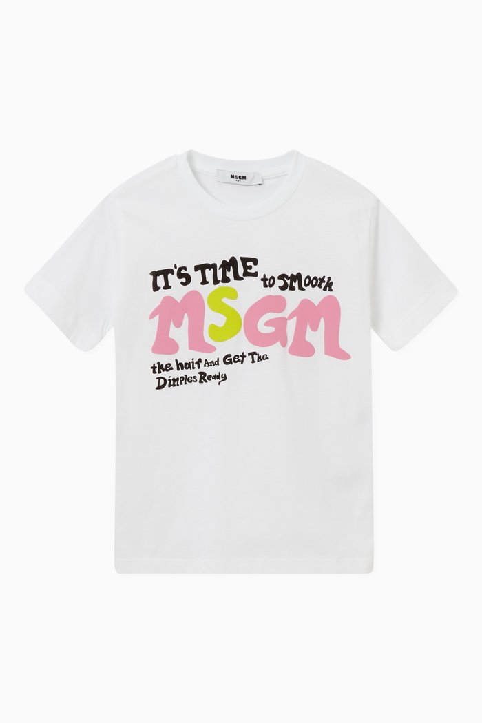 

Logo T-shirt in Cotton, White