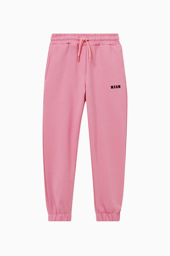

Logo Sweatpants in Cotton, Pink