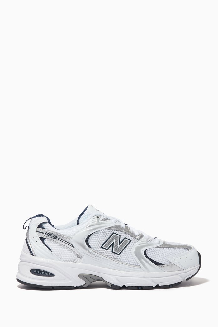 

530 Sneakers in Mesh, White