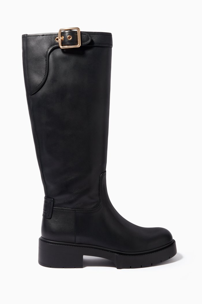 

Lilli Boots in Leather, Black