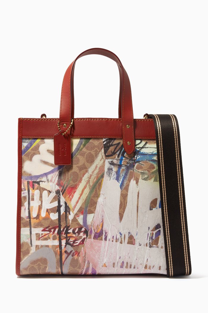 

x Mint + Serf Field Tote Bag in Coated-canvas, Brown