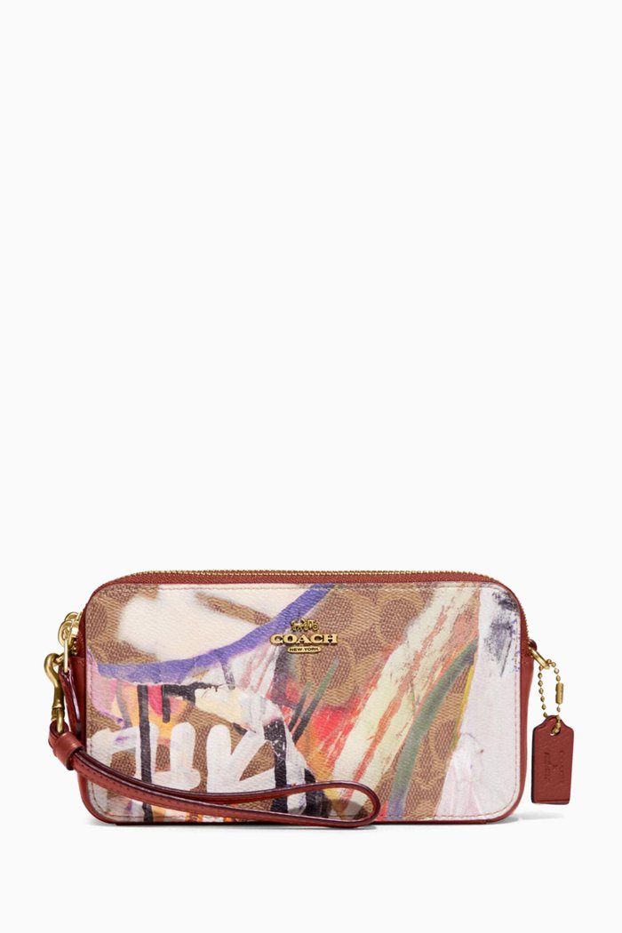 

x Mint + Serf Kira Crossbody Bag in Signature Canvas, Brown